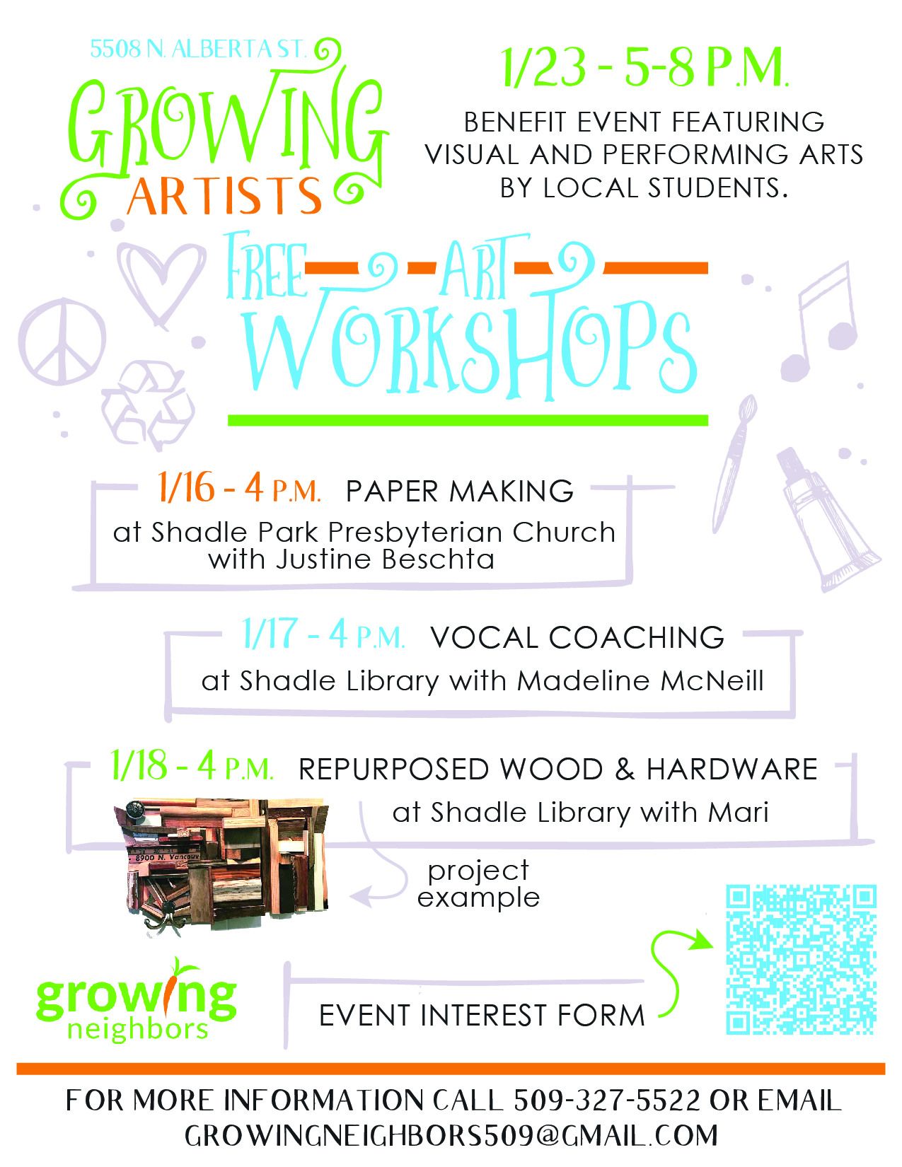 workshop information